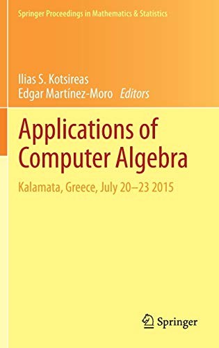 			Applications of Computer Algebra: Kalamata, Gre. Kotsireas, MartAnez-Moro<|		