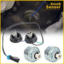 2pcs Knock Sensor For Gm Ls1 Lq4 Lq9 6.0 5.3 5.7 Knock Harness 12601822 12589867