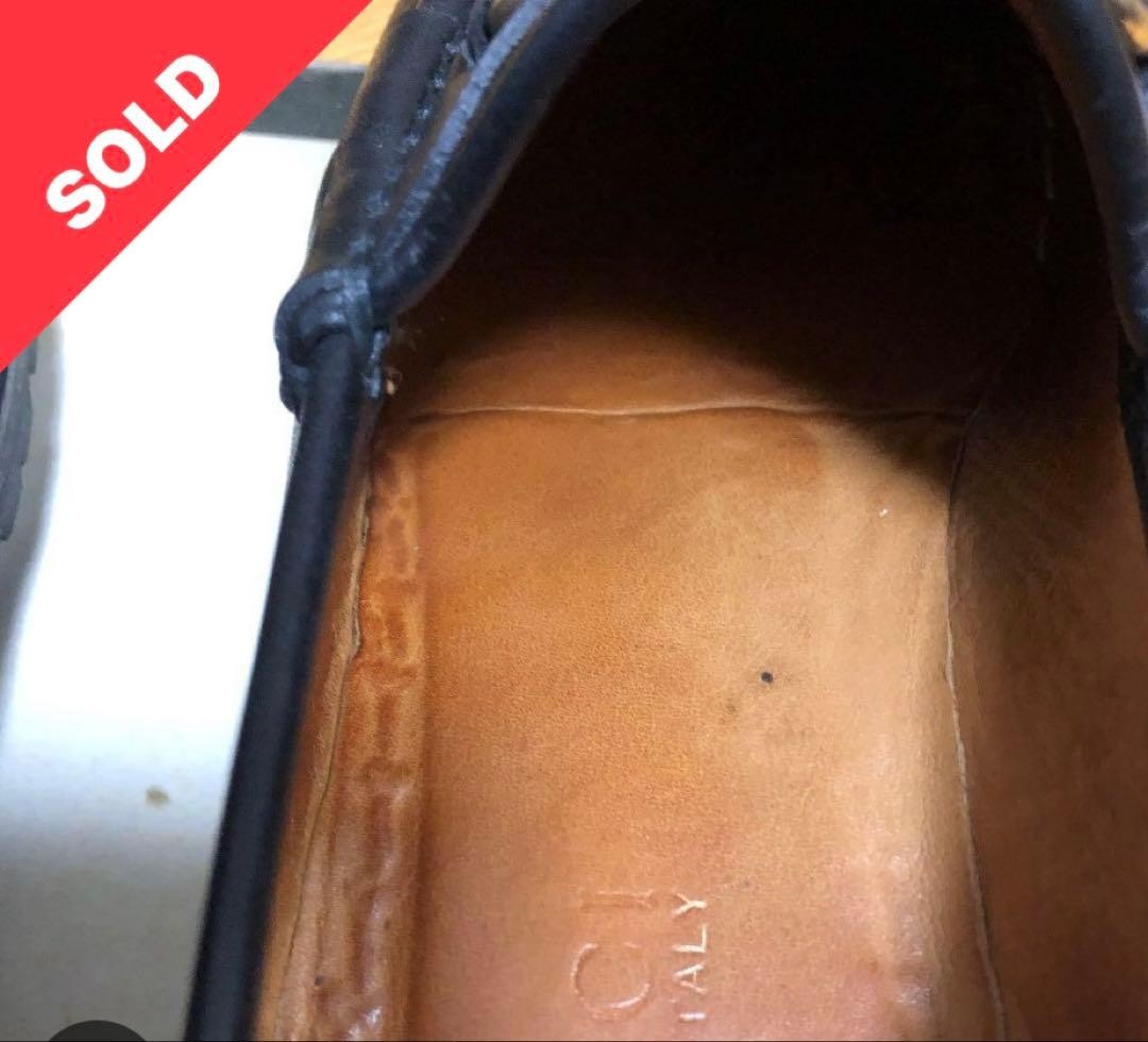 GUCCI Women's Loafers Horsebit Leather Black EU36.5/US6.5 120226c thumbnail 8