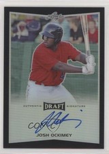 2016 Leaf Metal Draft Black Prismatic 9/10 Josh Ockimey #BA-JO1 Auto 2a9