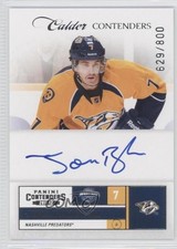 2011-12 Panini Playoff Contenders Calder 629/800 Jonathon Blum #229 Auto 0f8