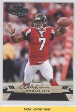 2005 Playoff Honors Michael Vick #4 READ 2i9