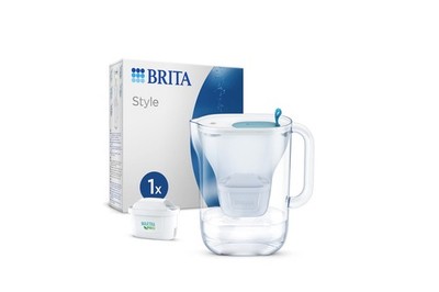 BRITA Style Cool Water Filter Jug Blue + 1 X Maxtra Pro All-In-1