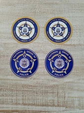 Two (2) Active Member & TWO (2) F.O.P. - Uv Waterproof Vinyl Decals 