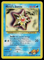 Misty's Staryu 90/132 Gym Heroes Common