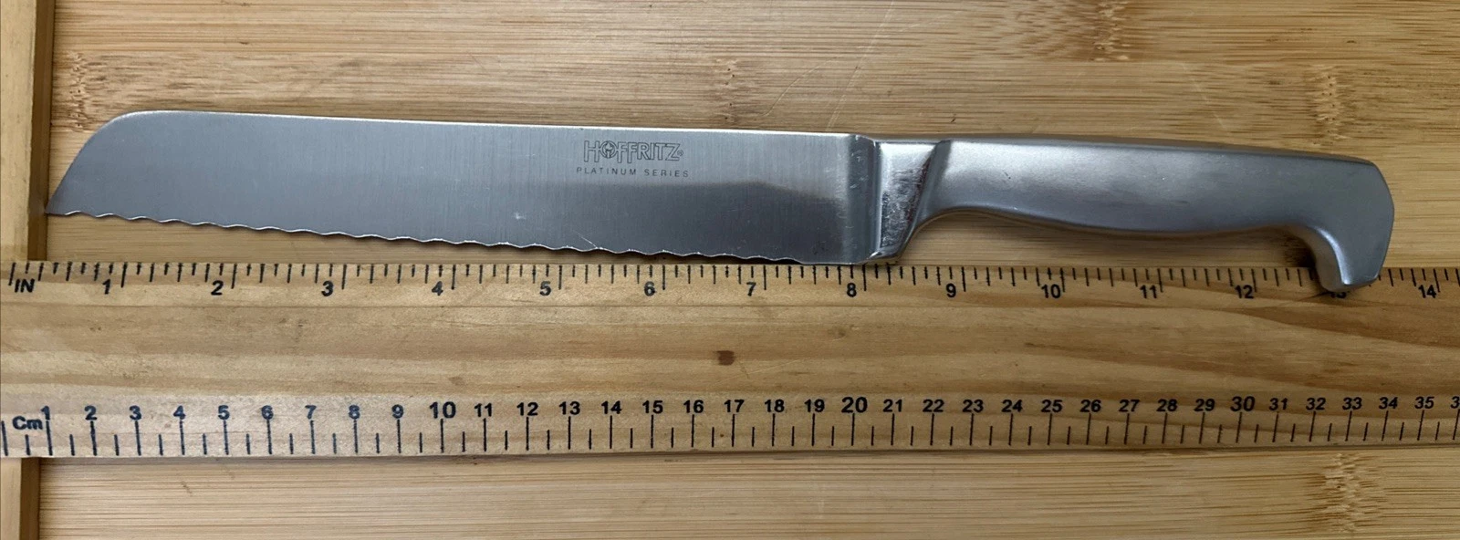 Hoffritz Platinum Series 8-inch Serrated Bread Knife Stainless Steel
Opens in a new window or tab