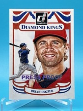2014 Panini Donruss - Diamond Kings Brian Dozier #224 Press Proof Silver /199