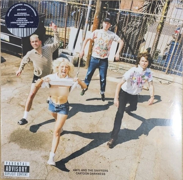 Amyl & The Sniffers Cartoon Darkness Bittersüß Moondance Farbig Vinyl LP - Bild 4 von 4