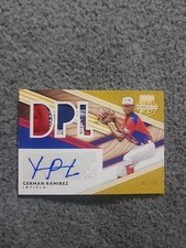 German Ramirez 2020 Panini Elite Extra Edition Autograph Triple Patch Gold #1/10