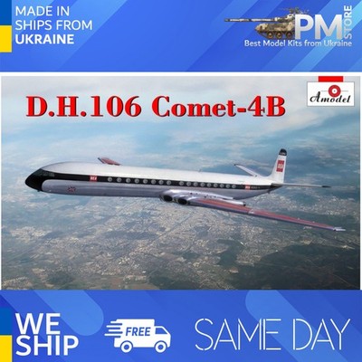Amodel 1448 1/144 DH 106 Comet-4B airliner plastic model kit