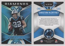 2019 Certified Diamonds Mirror Teal /35 Christian McCaffrey #DI-CM