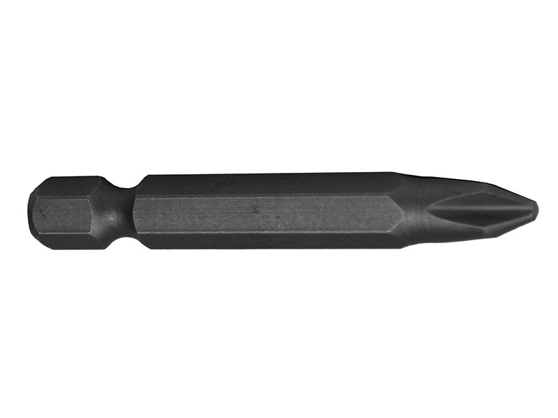 Faithfull Phillips S2 Grade Steel Screwdriver Bits PH2 x 50mm (Pack 3) FAISBPH2
