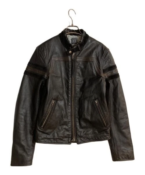 Armani Exchange Leather Outer Shell Jackets for Men for Sale
