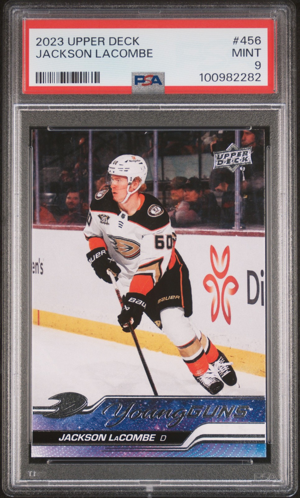 Jackson Lacombe 2023 Upper Deck #456 - 100982282 PSA 9