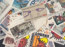 US Discount Bulk Postage - 13 Worth of 13 Cent Stamps - 100 Stamps Below Face 