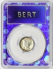 1942 Mercury Dime PCGS MS67 FB Full Bands - BERT Purple Honeycomb Holder