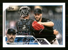 2023 Topps #18 Tanner Scott RC Miami Marlins 65358