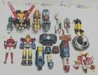 VINTAGE VOLTRON LION & JAPANESE ROBOT FIGURE & DIECAST PARTS LOT DAITARN 80s