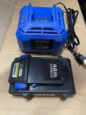 Kobalt 24V MAX 4.0 Ah Ultimate Output Battery and Charger - NEW