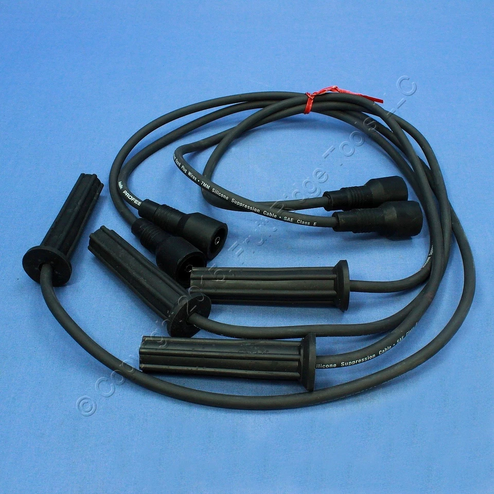 Cables de encendido de bujía Autolite 96044 7 mm para Sunbird 1992-1994 2,0 L 4 cables Foto 2 de 4