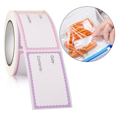 Kitchen Sticker Content Sticker New Practical 250pcs/roll Black/colourful