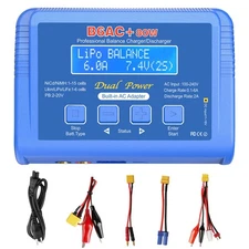 B6 LiPo Smart Balance Battery Charger Discharger iMAX 80W For RC NiMH LiFe NiCd