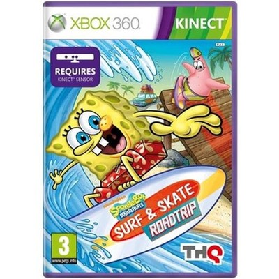 SpongeBob Surf & Skate Roadtrip Kinect - Microsoft Xbox 360 Sport Videospiel