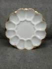 Vintage Milk Glass Fire-King Deviled Egg Plate