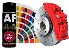 Bremssattellack RAL3004 PURPURROT Spraydose hitzebeständig 300° Bremssattelfarbe