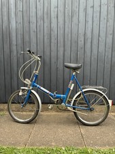 Vintage Universal Folding Bike Made in Poland Retro Project Original Condition