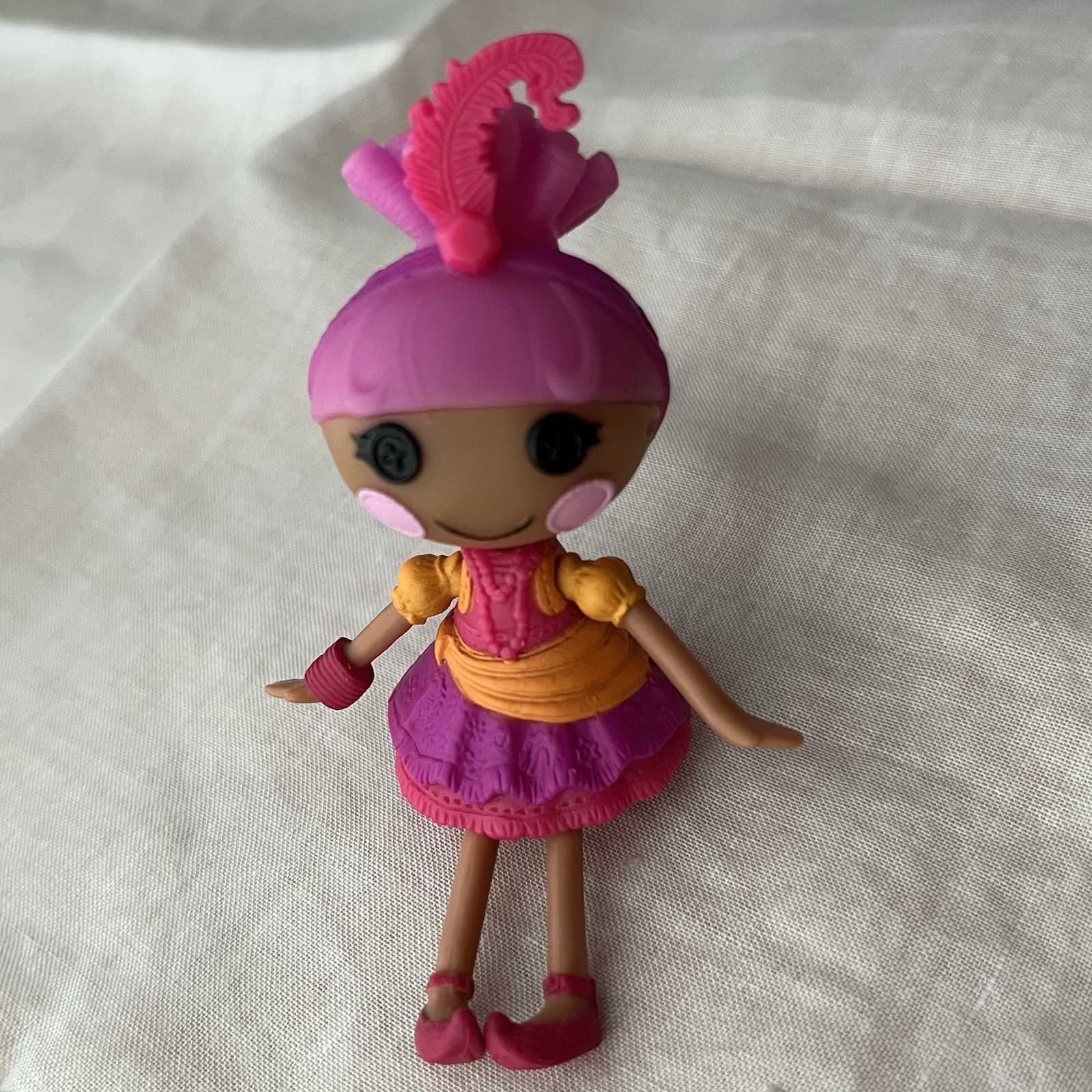 Lalaloopsy Mini Silly Funhouse Sahara Mirage Doll With Purple Hair  3
