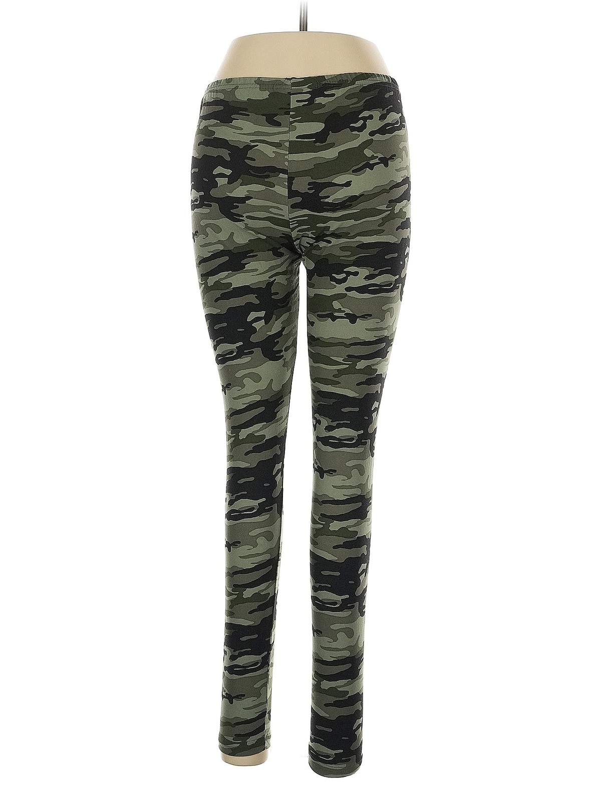 Bobbie Brooks Women Green Active Pants L thumbnail 2