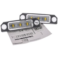 Brandt Kennzeichenbeleuchtung LED FüR Ford Mustang V MK5 S197 10-14 Coupe Cabrio