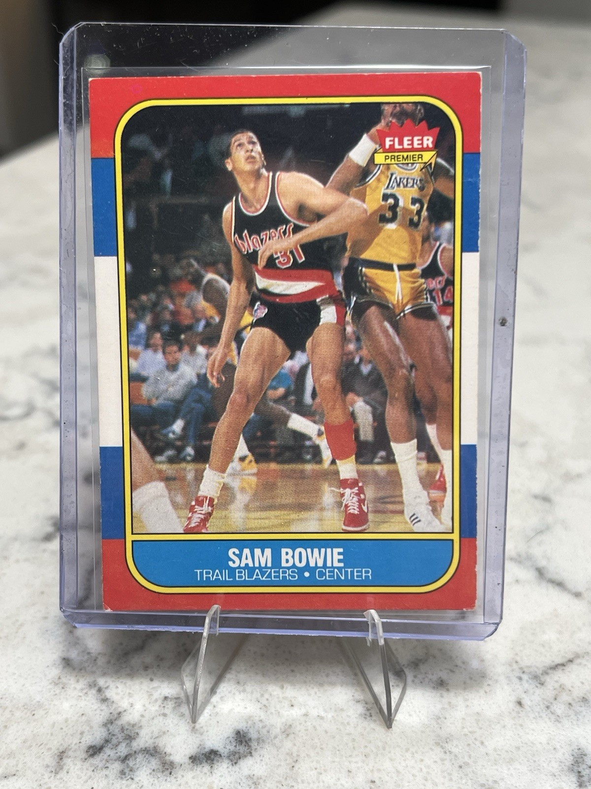 1986-87 Fleer - Sam Bowie #13