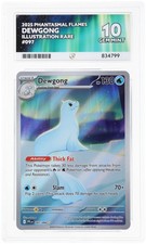 Dewgong 097/094 Phantasmal Flames Illustration Rare ACE 10 Perfect Subgrades 🦭