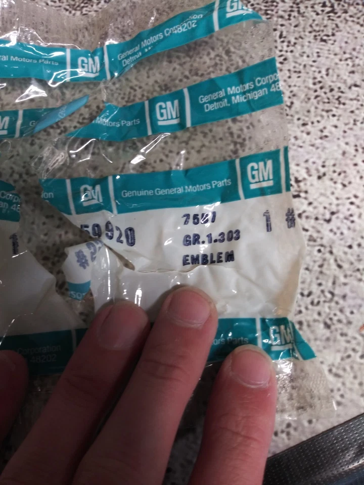 Oldsmobile Cutlass Cruiser Wagon 1978-1979 emblema cabezal panel nariz como nuevo muy buen estado Foto 4 de 4