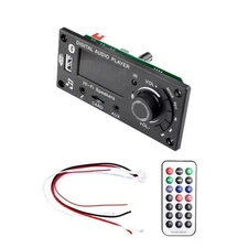 New Bluetooth MP3 Decoder Board 2*50W Amplifier Audio Player Car FM Radio Module