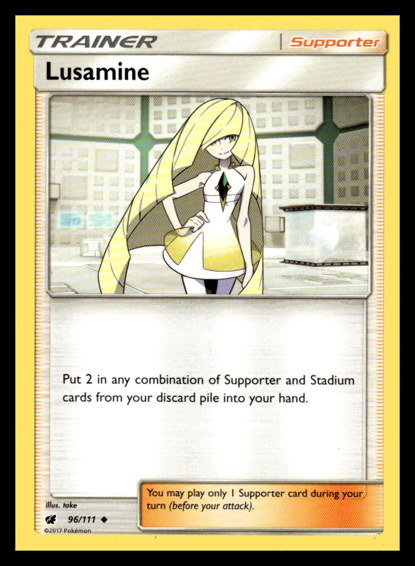 SM - Crimson Invasion #96/111 Lusamine
