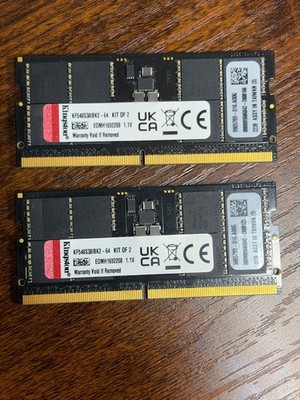 Kingston 64GB DDR5 4800MT/s ECC Reg メモリ Kingston 64GB DDR5 (KIT