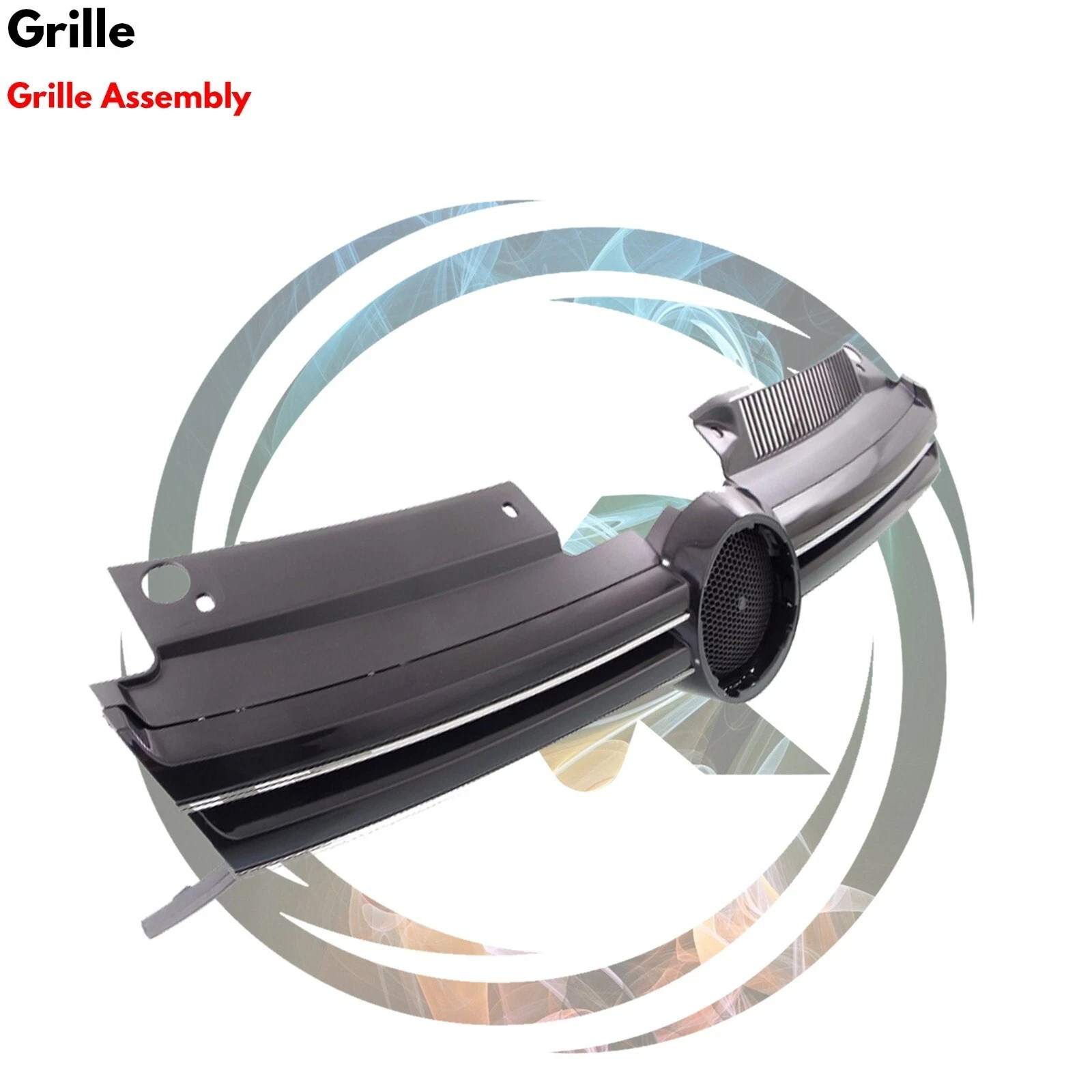 Front Bumper Cover Fascia & Grille Assembly For 2010-2014 Golf Jetta Wagon