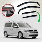 IRIDEE Wind Deflectors for VW CADDY MK5 2021-ONWARDS 2P  TINTED