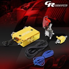 Electronic Dual Stage Gold Manual Turbo Boost Controllerlaunch Switchhose Kit Electronic Dual Stage Gold Manual Turbo Boost Controllerlaunch Switchhose Kit