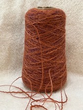NICE Cone Spool NOVELTY Baby Alpaca Wool Yarn w/Nylon 9.1oz 260gr 8142 E