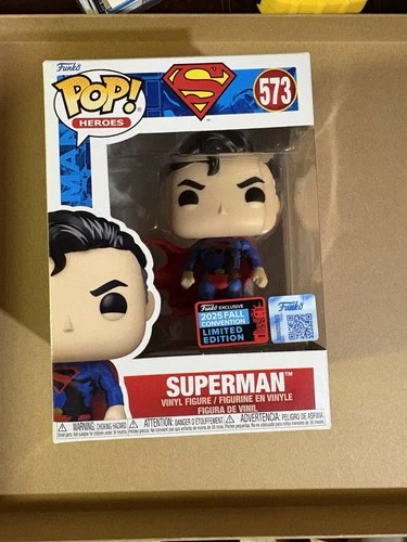 Funko Pop! Heroes: Superman 2025 Fall Convention Limited Edition #573 Vinyl