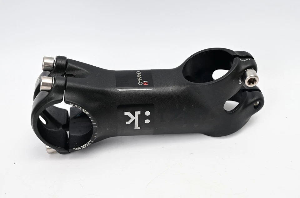 Vástago Fizik Cyrano R1 90 mm longitud 20° 31,8 mm abrazadera carretera grava bicicleta vástago Foto 3 de 4