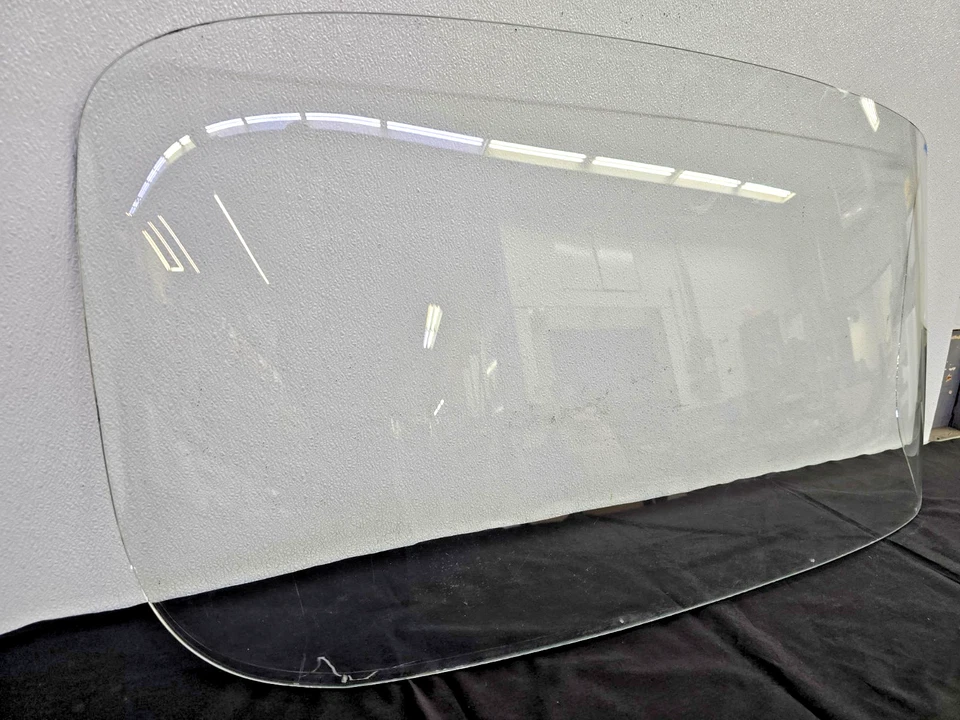 BONITO USADO ORIGINAL PORSCHE 356B T6 356C 356SC CUPÉ VENTANA TRASERA CRISTAL SEKURIT #5 Foto 3 de 4