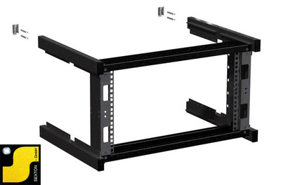 Rack Magic 6HE Wandverteiler 400mm Tiefe - 48,3cm( 19 Zoll 19'' ) Rackrahmen B