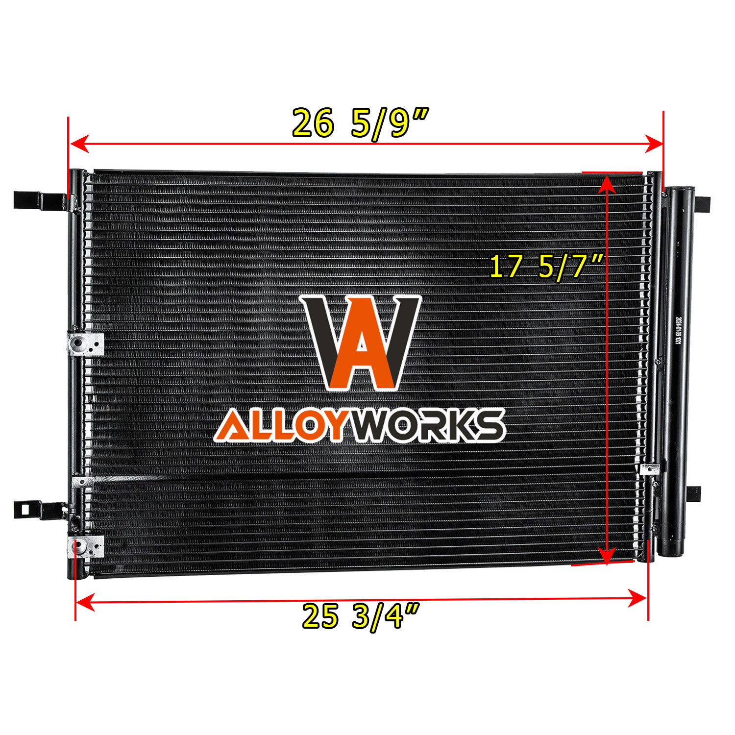 A/C Condenser For 2013-19 2015 16 Bentley Continental Gt, Gtc & Flying Spur V8