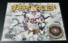 2022 Panini Score Football ELI MITCHELL Breakthrough Base Insert #B2 49ers 