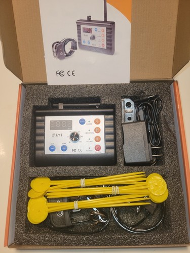 Justpet Sistema di Recinzione Wireless Intelligente 2 in 1 per Addestramento Cani e Esterno K6 - Foto 5 di 13